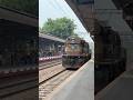 High Speed HWH Light WDM3D Disel Crossing Konnagar Railway Station #shorts #viral