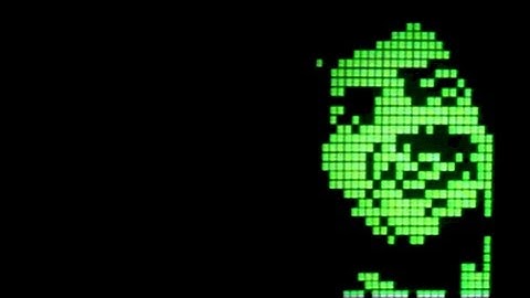 Leonard Cohen -morphing- early computer-art-Mona Lisa  1976 Mikulic