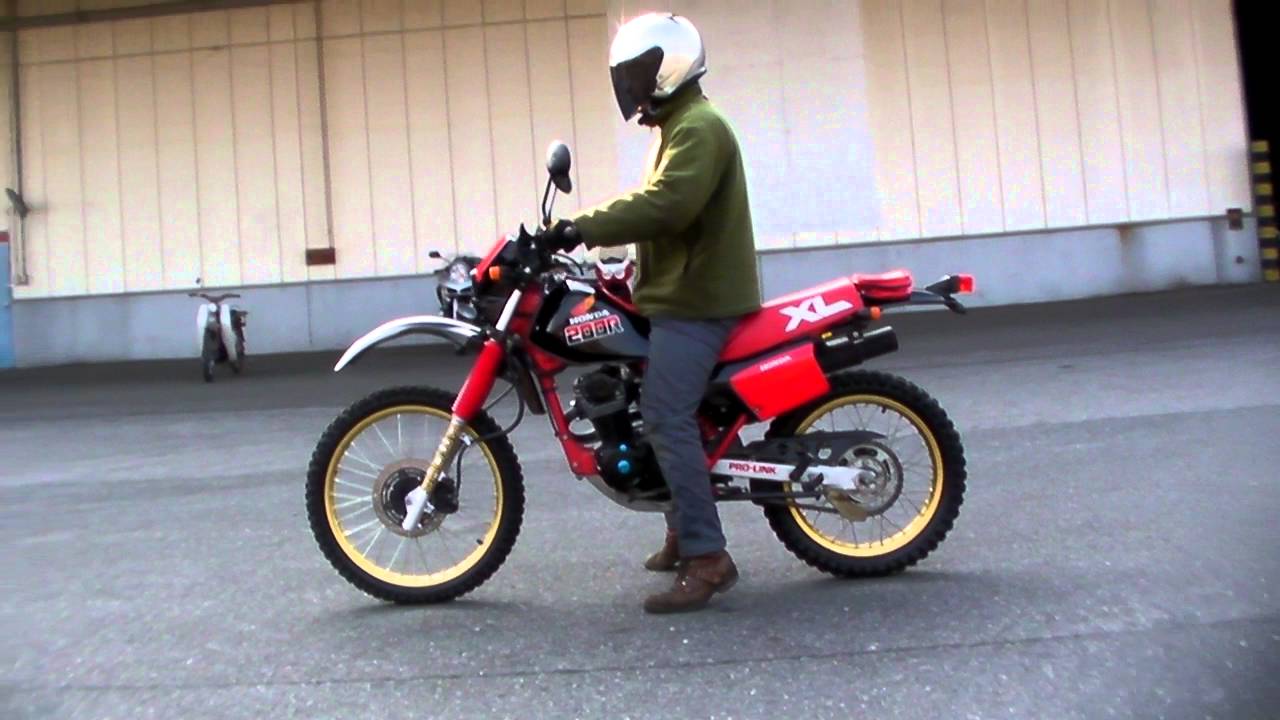HONDA XL200R 1602110107 k - YouTube