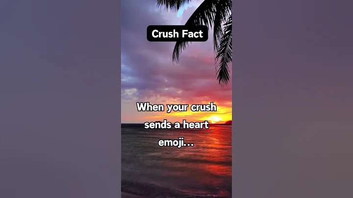 When your crush sends a heart emoji... #shorts #facts #life