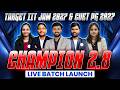 Live Batch Launch Of Champion 2.8 | IIT JAM 2027 &amp; CUET PG 2027 Mathematics IFAS
