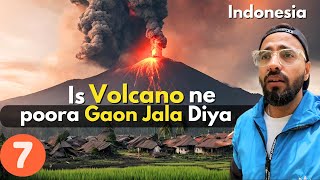 When a VOLCANO erupted & killed many 🌋 ! Tumpaksewu waterfalls Indonesia