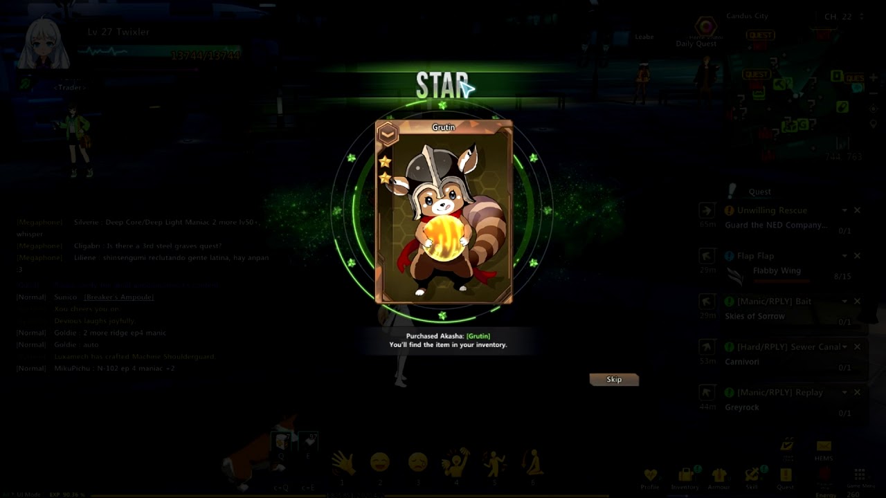 IHYLRNG: SoulWorker Akasha Transmitter