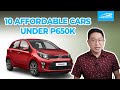 10 value-packed cars under P650,000 (2021 Update) | Philkotse Top List