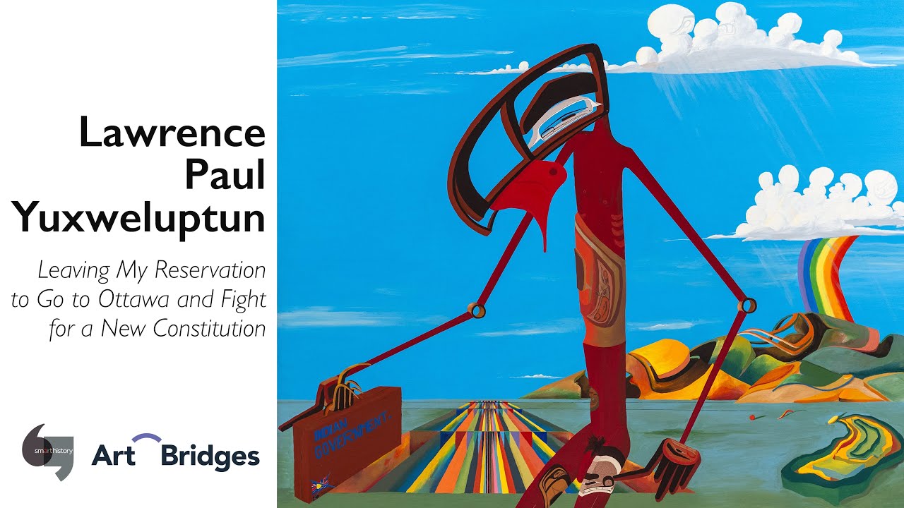 Lawrence Paul Yuxweluptun, Leaving My Reservation to Go to Ottawa and Fight for a New Constitution