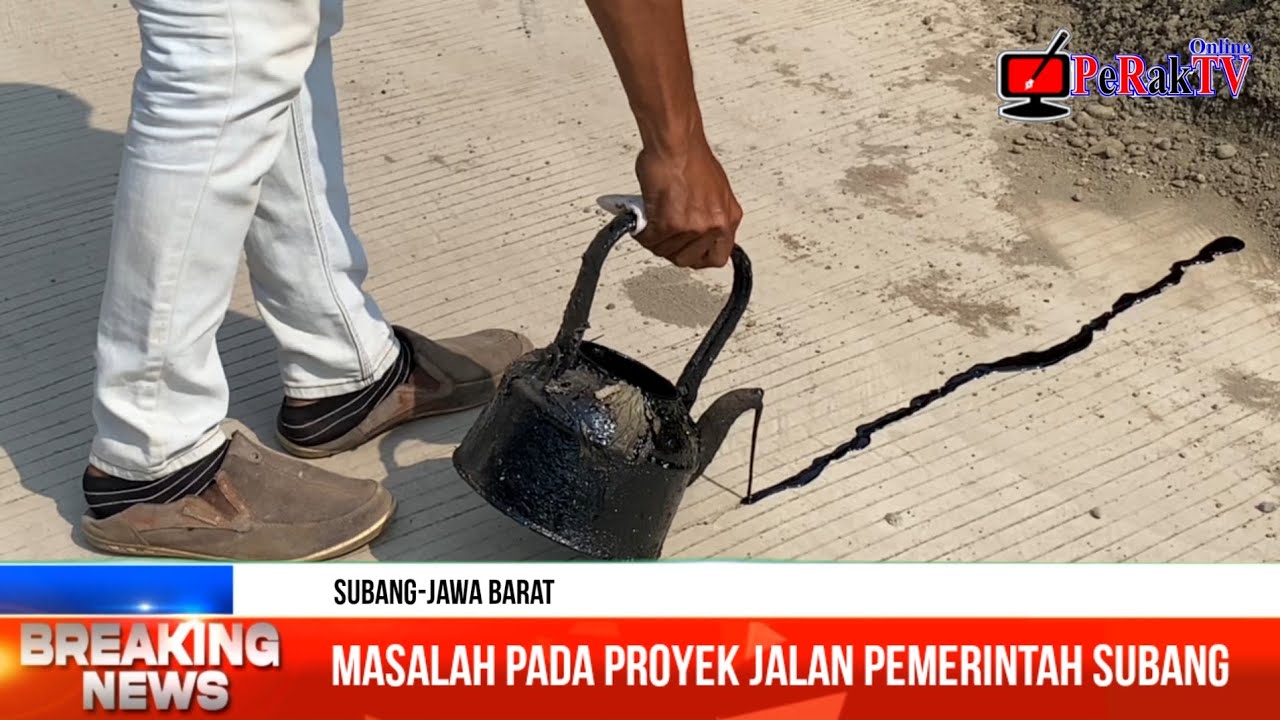 Pasca Diberitakan Perak TV, Pemborong Perbaiki Jalan Di Desa Sukamandijaya