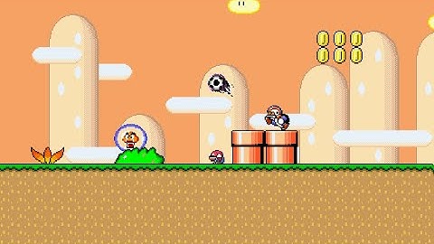 Super Mario Construct Custom Level Showcase - Track and Field Trials