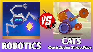 ROBOTICS VS CATS Crash Arena Turbo Stars | Equipments | Gameplay HD