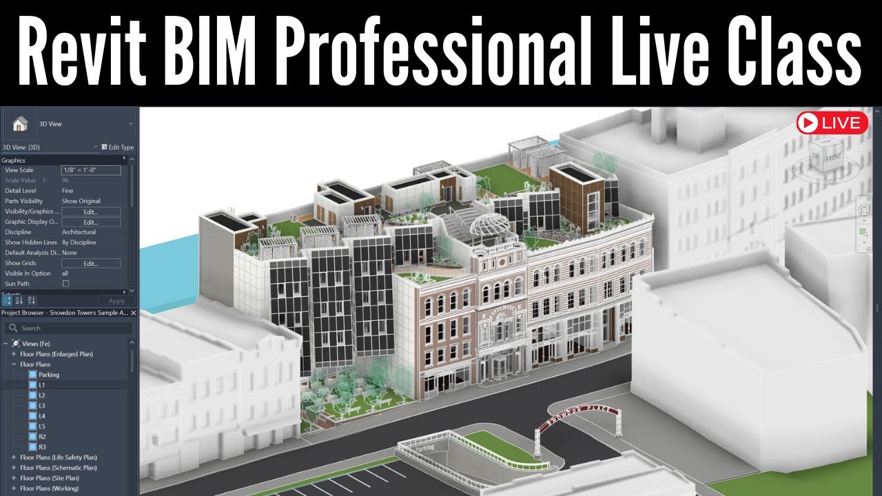Revit BIM Live Professional Class Day - 1 - YouTube