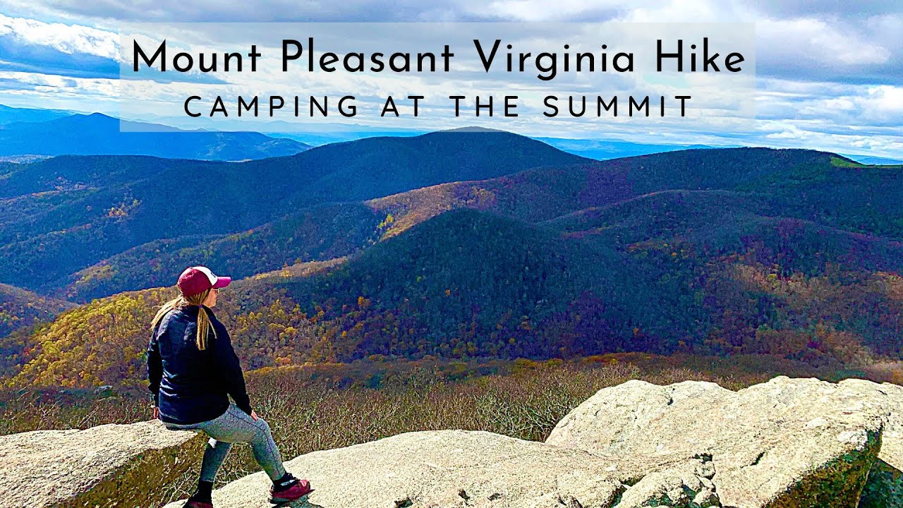 Mount Pleasant Hike - Camping at the Summit - Virginia Sunset / Sunrise