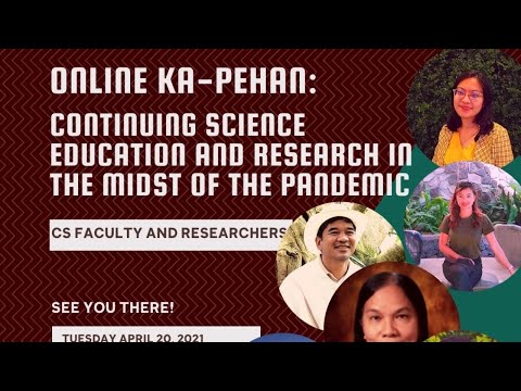 UP Baguio Live Stream -- CS Webinar -- Online KA-pehan