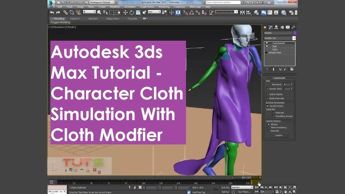 ignorere Afbrydelse forskellige Cloth Modifier | 3ds Max Tutorial #60 - YouTube