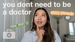 why I quit premed | I'm not going to medical school screenshot 5