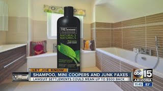 Let Joe Know: Shampoo, Mini Coopers, and Junk Faxes