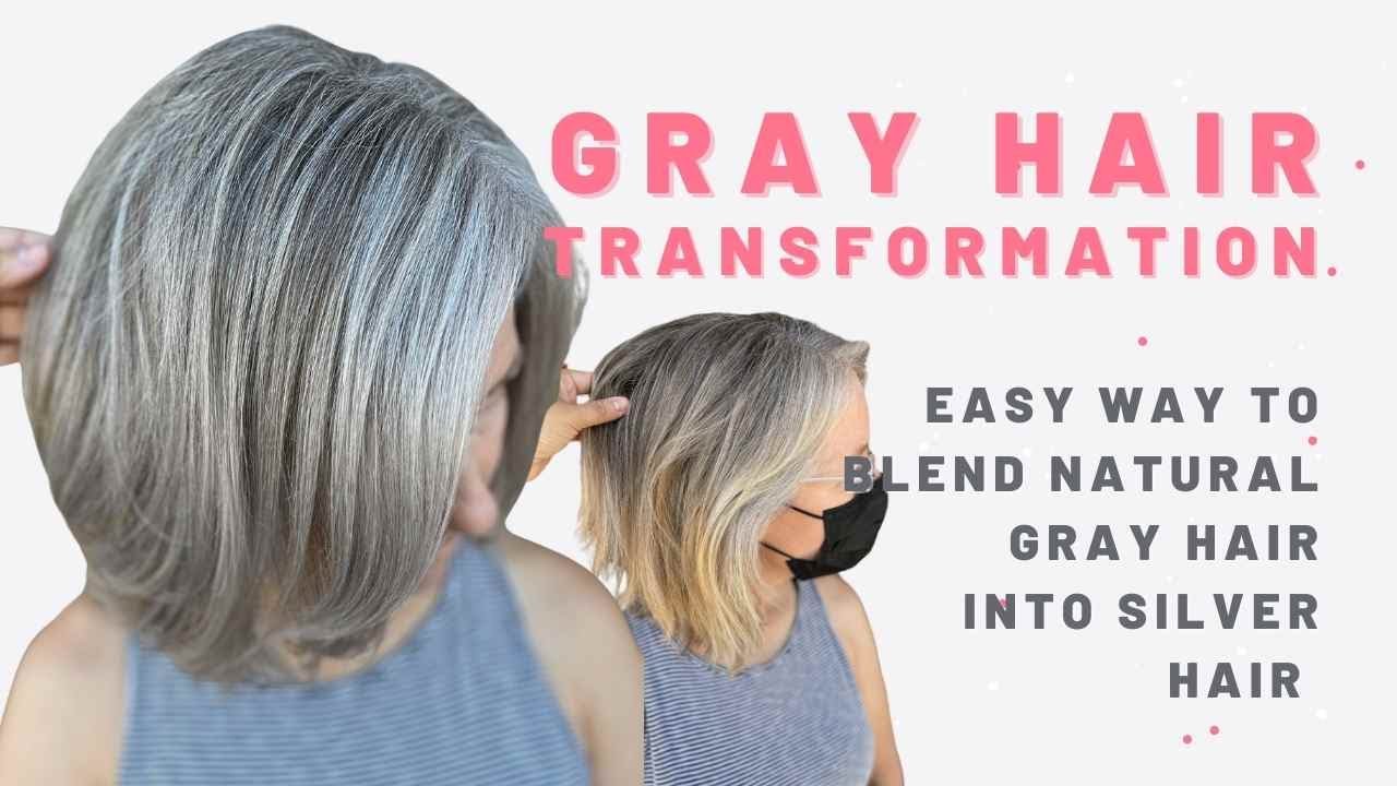 6. Blonde to Gray Hair Transformation - wide 6