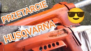 Husqvarna 343r kosa spalinowa naprawa wspornika uchwytu @szymonrekowski