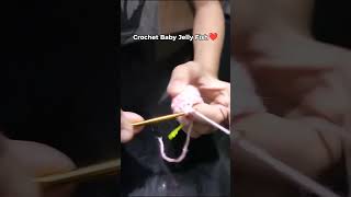 Crochet Baby Jelly Fish crochet crocheting youtubeshorts viralshort fypシ