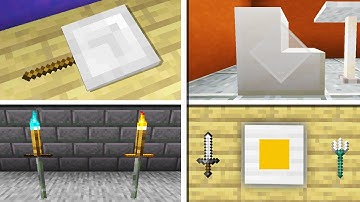 MORE Item Frame Build Hacks in Minecraft 1.16
