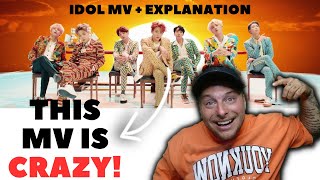 SHAME ON THE HATERS ! BTS IDOL Official MV + EXPLANATION REACTION