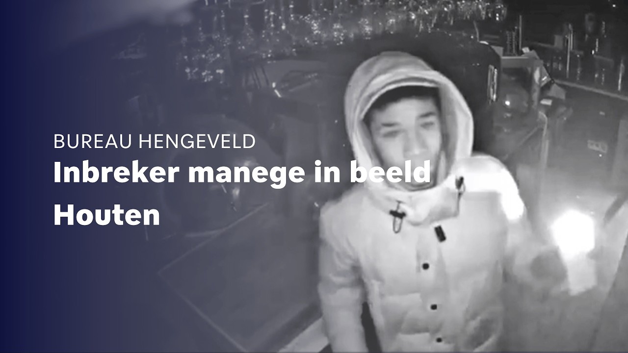 Inbreker manege in beeld - Houten