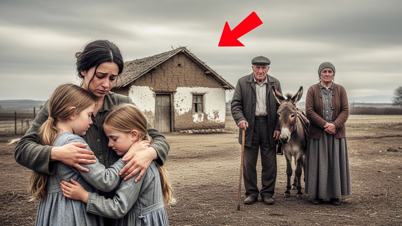 Pobre Madre Va A Vivir En Una Casa De Barro Con Sus Padres Ancianos, Pero Algo Lo Cambiaría Todo