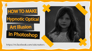 How To Make Hypnotic Optical Art Illusion in Photoshop