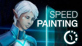 Speed Painting Altean Lance