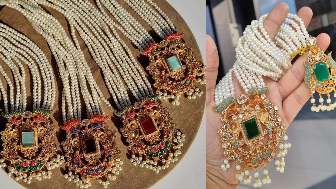 Bridal Mala Set Designs 2023 || Mala Set Gold Designs in Pakistan