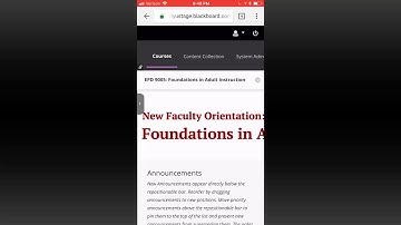 Fall Blackboard Update