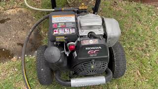 Simpson 3200Psi Gas Pressure Washer, 2 5Gpm, Honda Gc190 Engine, Spray Gun Review