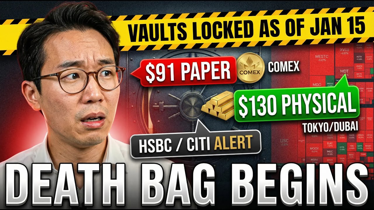 THE LOCKDOWN BEGINS: Why 4 Major Banks Just Restricted Silver Withdrawals (Death Bag Phase 2)