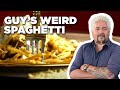 Guy Fieri Makes Weird Spaghetti | Guy