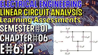 Linear Circuit Analysis | Chapter#06 | E#6.12 | Basic Engineering Circuit Analysis