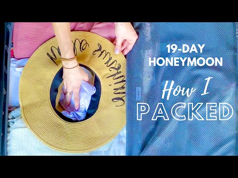 How To Pack For A Long Trip | Minimalist Packing | Sustainable Pack With Me | Lucie Fink