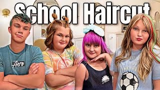 BACK to SCHOOL Crazy HAIRCUTS!