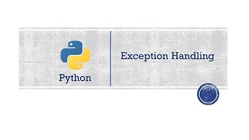14. Exception Handling in python | Python for Beginners #Python