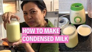 How to Make Condensed Milk Using Powdered Milk | Homemade Condensed Milk