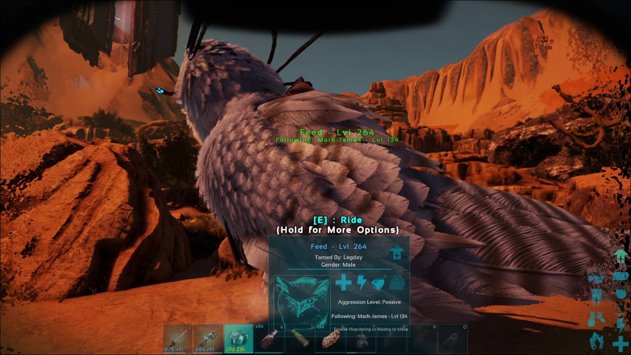 Ark : Desert Titan Solo Tame (Tek Gear + Tek Rifle)