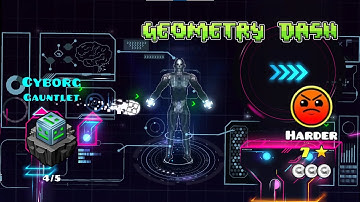 Quantum Future by Pipenachho (All Coins) | Geometry Dash - Cyborg Gauntlet