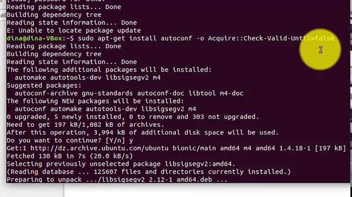 Ubuntu How to solve the problem failed/unable to fetch some archives or update is failing