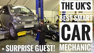 Visiting the 'UK's BEST SMART CAR MECHANIC' and meeting @PracticalClassics!!