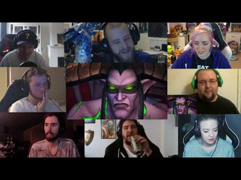 Reactions Mashup: "Rejection of the Gift" 7.3 World of Warcraft Cinematic