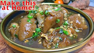After Watching this Video❗You will want to buy Cow's feet in the market💯 Tastiest Cow's feet recipe