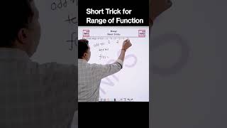 Short Cut for Range of function #nimcet2023 #nimcet2024 #cuet #cuet2023 INPS Classes