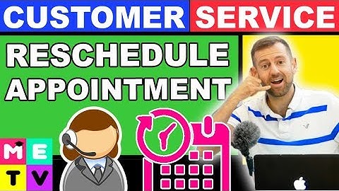 How to Reschedule an Appointment in English