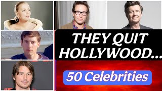 They Were Superstars… Then They Quit Hollywood | 50 Shocking Stories