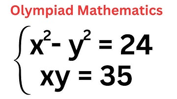Math Olympiad Question (x+y=?) | Nice Algebra | Best Trick!!!