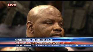 Judge Colin Lamont passing sentence in the Krejcir case