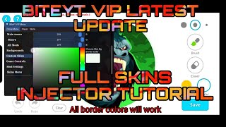 AGARIO BITEYTVIP 2.27.1 LATEST || HOW TO MAKE CUSTOM SKINS WITH BITEYT VIP || ALL BORDERS || EDITING screenshot 2