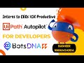 UiPath Autopilot For Developers: Boost Your Productivity with Powerful Features | botsDNA - Sudheer